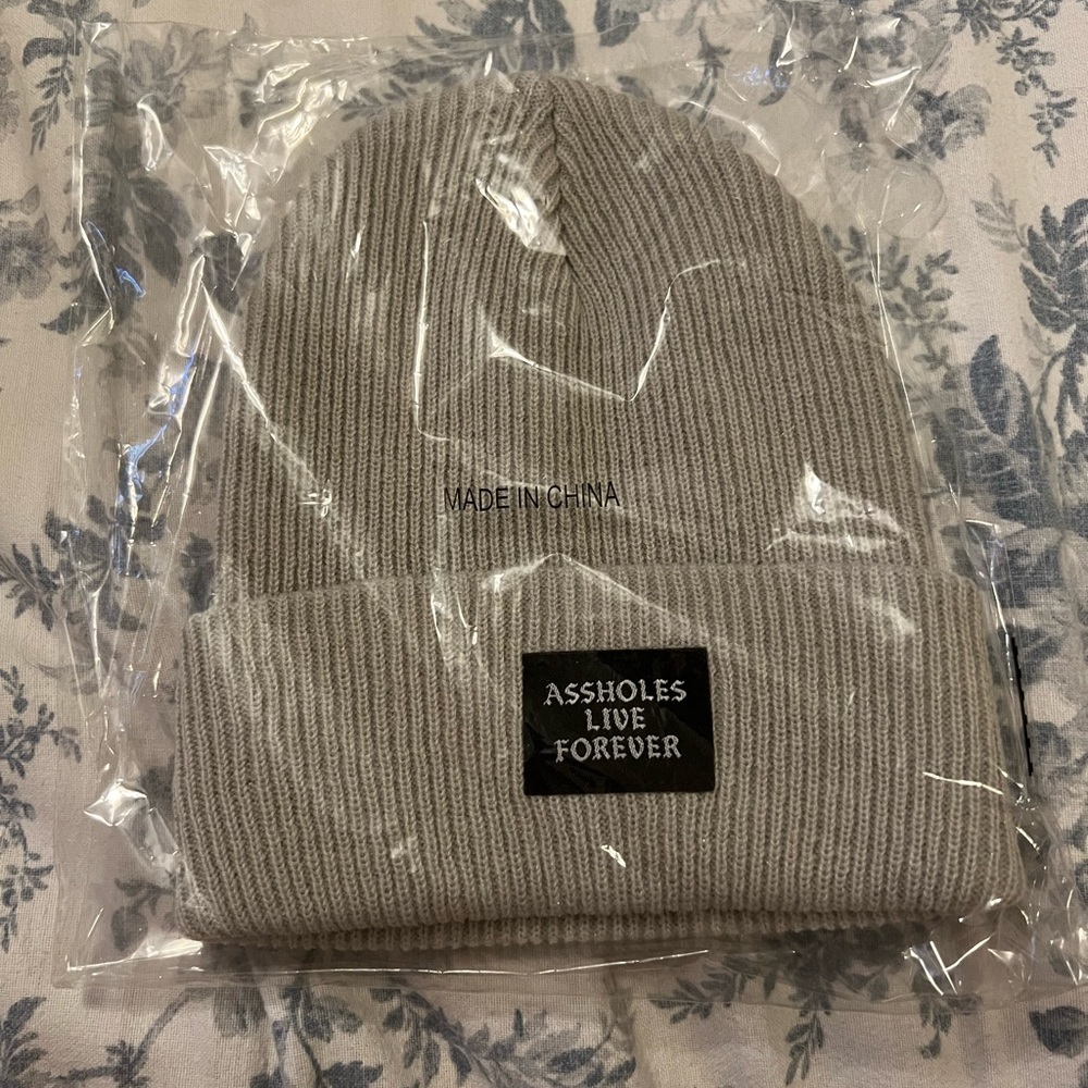 Assholes Live Forever Unopened Beanie | Unisex
